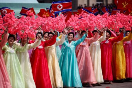   رژه بزرگ ارتش کره شمالی به مناسبت 105 مین سالگرد تولد پدر بزرگ  