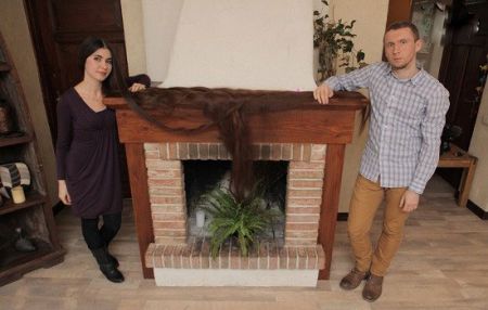 اخبار,اخبار گوناگون,راپونزل دنیای واقعی با موهای با ۲.۳ متری