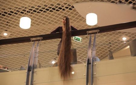 اخبار,اخبار گوناگون,راپونزل دنیای واقعی با موهای با ۲.۳ متری