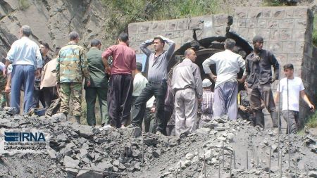 اولین تصاویر منتشر شده از مصدومان حادثه انفجار معدن در گلستان