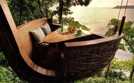   اخبارگوناگون,خبرهای  گوناگون , رستوران درختی