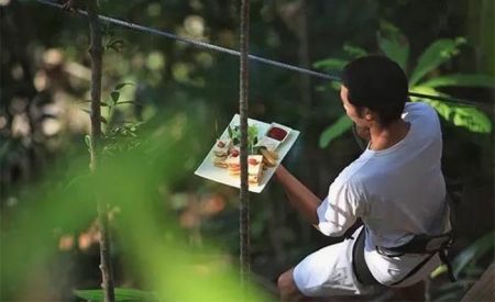   اخبارگوناگون,خبرهای  گوناگون , رستوران درختی