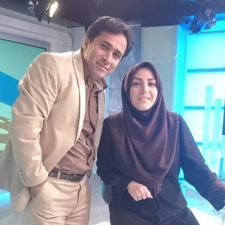 اخبار,اخبار فرهنگی وهنری,تولد خانم مجری شبکه خبر در کنار همسر و همکارش!