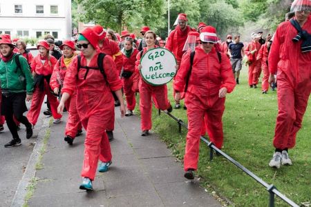   اخبارگوناگون ,خبرهای گوناگون,اعتراض به نشست گروه بیست