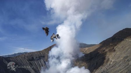   اخبارگوناگون ,خبرهای گوناگون , سنت پرتاب قربانی به دهانه آتشفشان