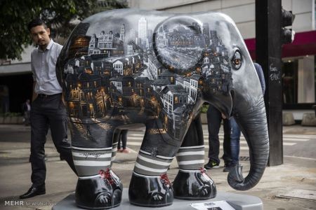 اخبار,اخبار گوناگون,نمایشگاه مجسمه های فیلی اخبار,اخبار گوناگون,نمایشگاه مجسمه های فیلی