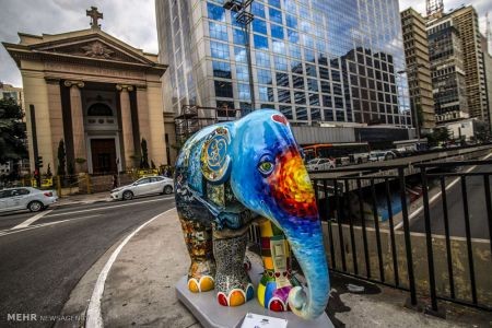 اخبار,اخبار گوناگون,نمایشگاه مجسمه های فیلی اخبار,اخبار گوناگون,نمایشگاه مجسمه های فیلی