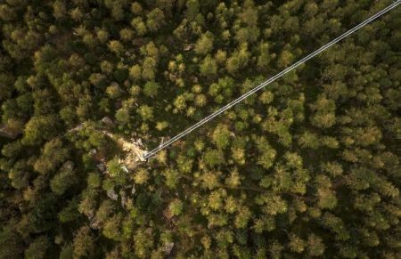   اخبارگوناگون ,خبرهای  گوناگون,  طولانی‌ترین پل معلق جها