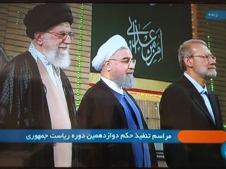 چهرههای حاضر در مراسم تنفیذ ریاستجمهوری /تصاویر