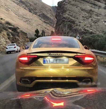   اخبارگوناگون,خبرهای گوناگون , مازاراتی با روکش طلایی 