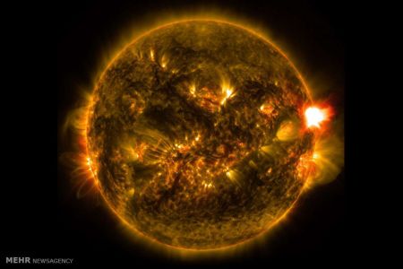 اخبار,اخبار گوناگون,شعله های خورشید