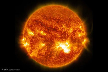 اخبار,اخبار گوناگون,شعله های خورشید