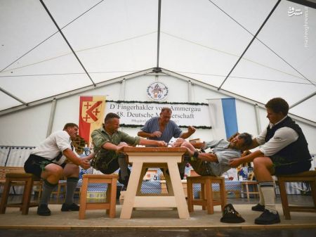 اخبار,اخبار گوناگون,مسابقات زورآزمایی عجیب‌وغریب در آلمان