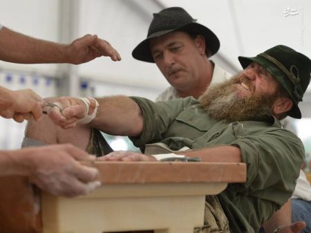 اخبار,اخبار گوناگون,مسابقات زورآزمایی عجیب‌وغریب در آلمان