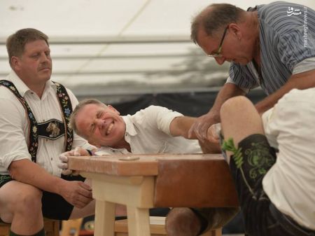 اخبار,اخبار گوناگون,مسابقات زورآزمایی عجیب‌وغریب در آلمان