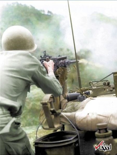 اخبار,عکس خبری,تصاویر دیده نشده رنگی از نیروهای آمریکایی در جنگ کره