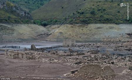اخبار,اخبار گوناگون,بیرون آمدن یک شهر قدیمی از زیر آب