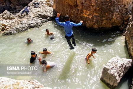 اخبار,اخبار گوناگون,دره آبگرم مرتضی علی در طبس