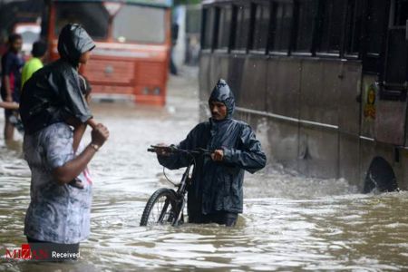    باران و سیل بی‌سابقه بمبئی