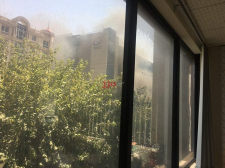 مجتمع کورش آتش گرفت