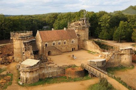 اخبار,اخبار گوناگون,ساخت قلعه به روش قرون وسطی در فرانسه
