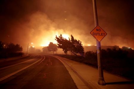 اخبار,اخبار حوادث,آتش‌سوزی ۲ هزار هکتاری در کالیفرنیا