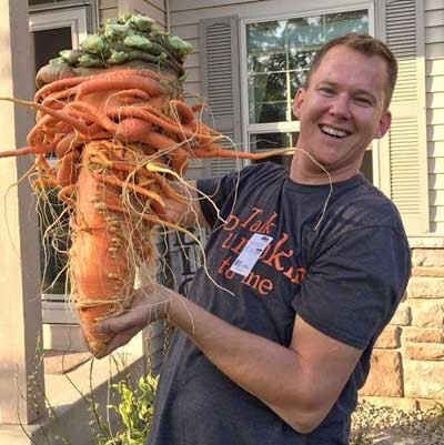 اخبار,اخبار گوناگون,بزرگترین هویج جهان