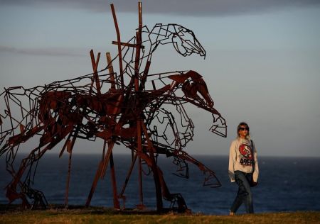   اخبار گوناگون ,خبرهای  گوناگون ,مجسمه‌های کنار دریا در سیدنی