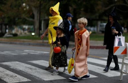   اخبارگوناگون ,خبرهای گوناگون, عجیب‌ترین چهره‌ها در جشن هالووین