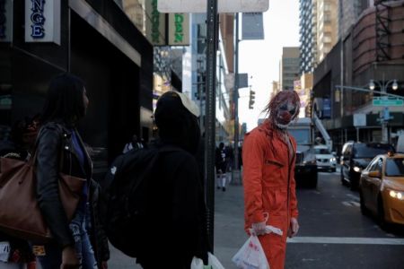   اخبارگوناگون ,خبرهای گوناگون, عجیب‌ترین چهره‌ها در جشن هالووین