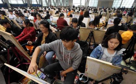   اخبار گوناگون,خبرهای  گوناگون, کنکور چینی‌ها