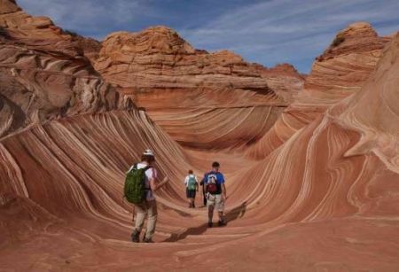   اخبار گوناگون ,خبرهای گوناگون , صخره‌های مواج و عجیب آریزونا