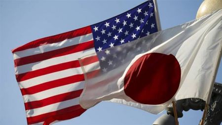   اخباربین الملل,خبرهای بین الملل,پرچم آمریکا و ژاپن