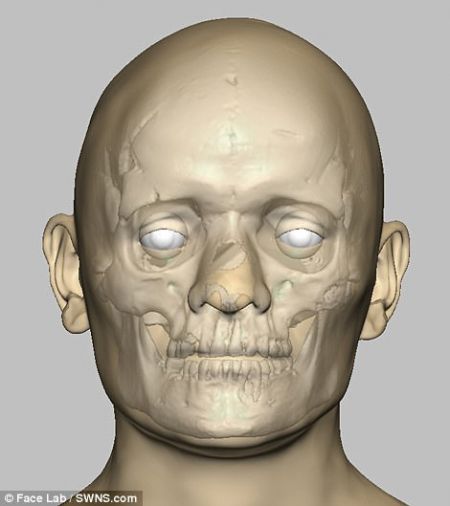 اخبار,اخبار گوناگون,بازسازی چهره سرباز 370 ساله بریتانیایی