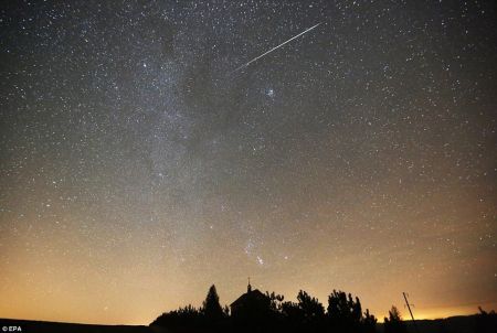 اخبار,اخبار گوناگون, بهترین تصاویر از آتش‌بازی بارش شهابی جوزایی در آسمان شب