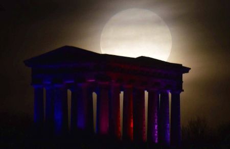 اخبار,اخبارگوناگون,پدیده زیبای ابرماه