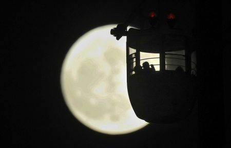 اخبار,اخبارگوناگون,پدیده زیبای ابرماه