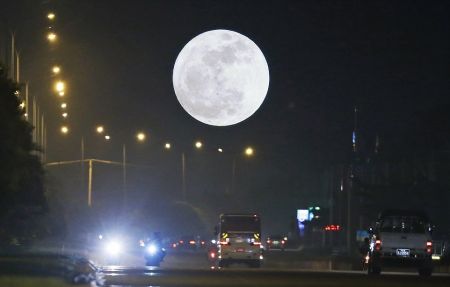 اخبار,اخبارگوناگون,پدیده زیبای ابرماه