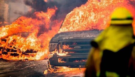 اخبار,اخبارحوادث, آتش‌سوزی مهیب در جنگل‌های کالیفرنیا 
