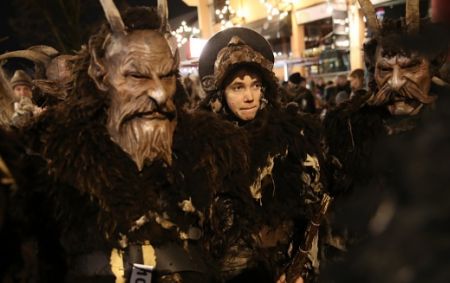 جشنواره ترسناک و عجیب آلمانی‌ها در آستانه کریسمس