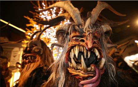 جشنواره ترسناک و عجیب آلمانی‌ها در آستانه کریسمس