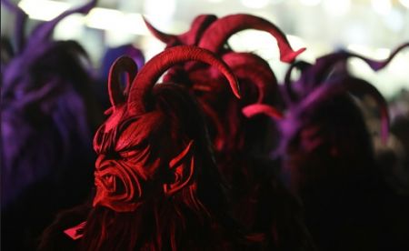 جشنواره ترسناک و عجیب آلمانی‌ها در آستانه کریسمس