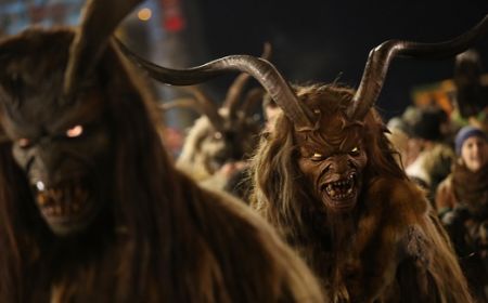 جشنواره ترسناک و عجیب آلمانی‌ها در آستانه کریسمس