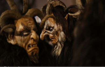 جشنواره ترسناک و عجیب آلمانی‌ها در آستانه کریسمس