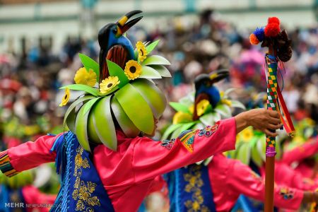 اخبار,اخبار گوناگون,کارناوال خیابانی سیاه و سفید در کلمبیا