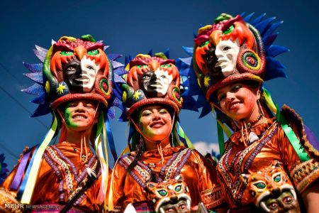 اخبار,اخبار گوناگون,کارناوال خیابانی سیاه و سفید در کلمبیا