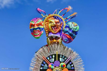 اخبار,اخبار گوناگون,کارناوال خیابانی سیاه و سفید در کلمبیا