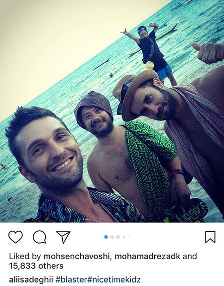 از قلیان کشیدن بازیگر زن و مرد معروف تا تصویری جدید از افسانه پاکرو +تصاویر