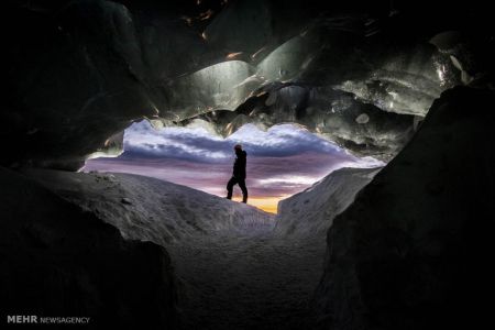 اخبار,اخبار گوناگون,غارهای یخی ایسلند
