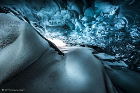 اخبار,اخبار گوناگون,غارهای یخی ایسلند